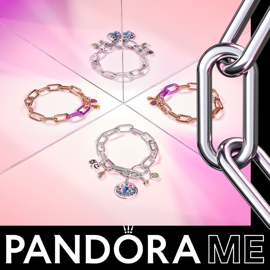 Divertiti a mixare link, mini pendenti, medallion e connector per creare look ogni giorno diversi.